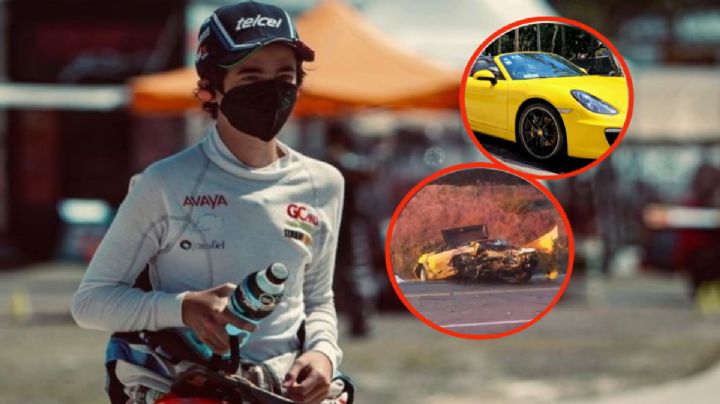 Así era y así quedó el Porsche en el que murió el piloto "Fico" Gutiérrez, promesa del automovilismo