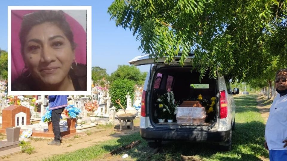 Este miércoles 4 fue sepultada en el panteón del ejido Tacoteno en Minatitlán