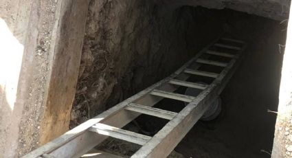 Encuentran huachitúnel de 4 metros de profundidad en Mineral de la Reforma