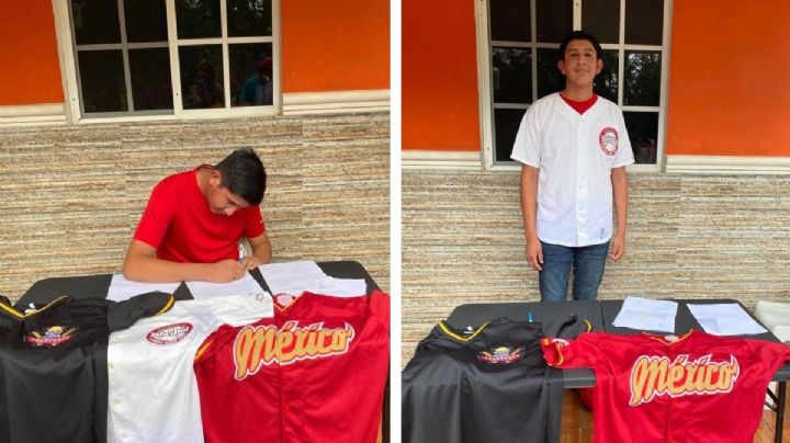 Joven de Tampico Alto jugará con los Diablos Rojos del México