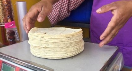 ¿Kilo de tortilla a 30 pesos?