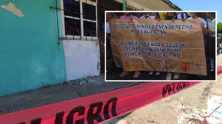 Paran servicio de transbordador para exigir aulas en escuela de Coatzacoalcos