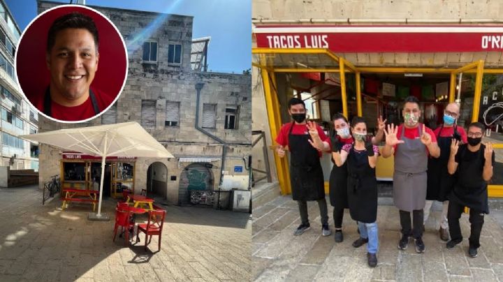 Luis Cruz, oaxaqueño y dueño de una taquería en Israel, vive los estragos de la guerra
