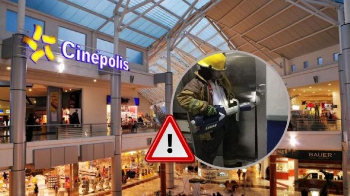 Rescatan a mujeres y bebé atrapados en elevador de Plaza Américas de Xalapa