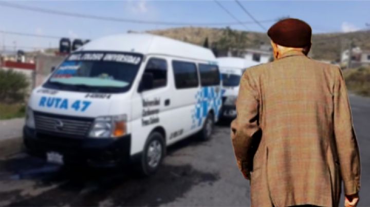 Eres un “mantenido del gobierno”, grita chofer de combi a abuelito por descuento del Inapam