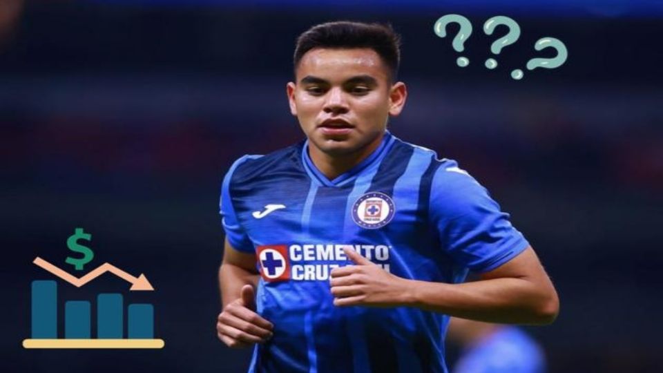 El valor de Charly Rodríguez ha bajado desde que llegó a Cruz Azul