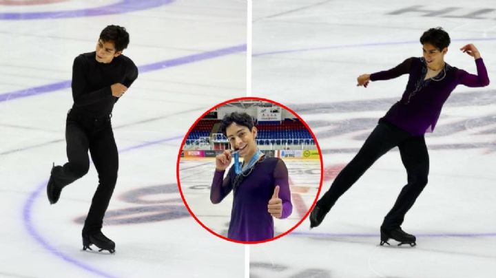 Donovan Carrillo gana plata en Escocia con patines prestados y más grandes