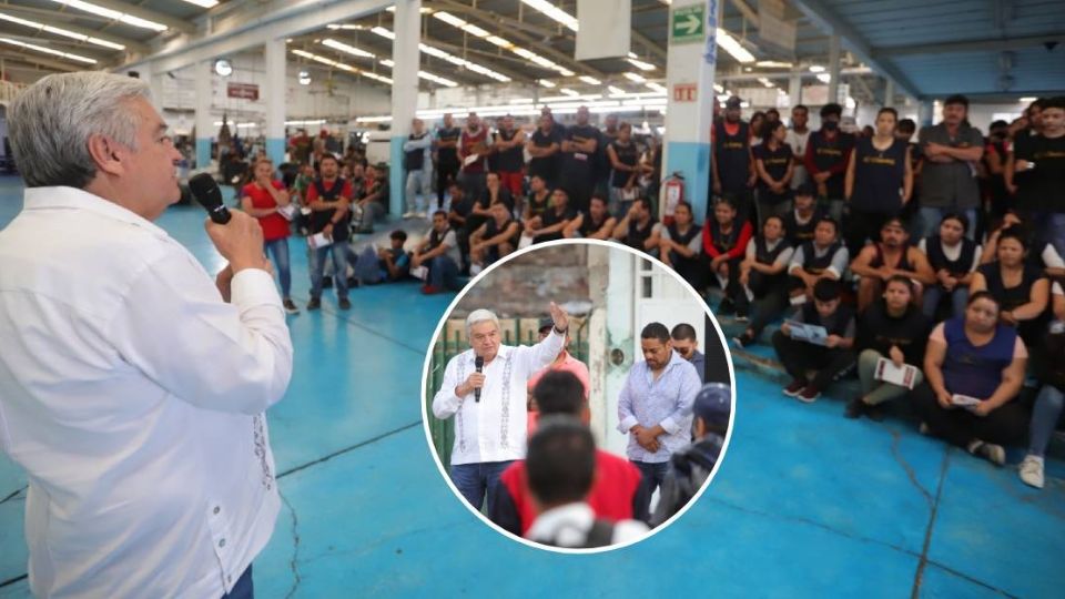 Ernesto Prieto Ortega durante su visita a fábricas de calzado en León.