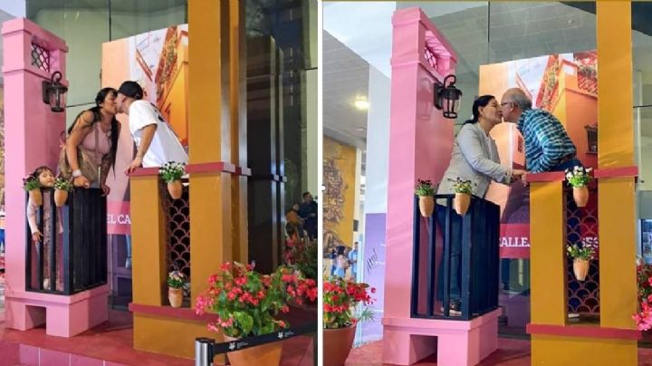 Instalan Callejón del Beso en el Aeropuerto de Guanajuato