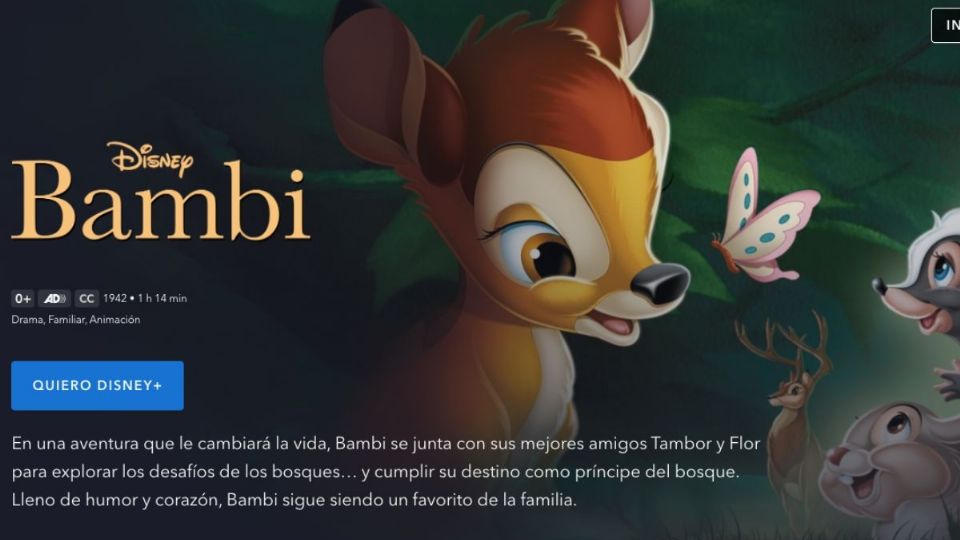 Bambi: Esta es la épica escena que NO saldrá en la nueva versión de Disney