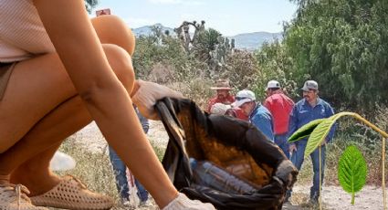 Encuentran tiradero clandestino  en Parque Ecológico de Pachuca