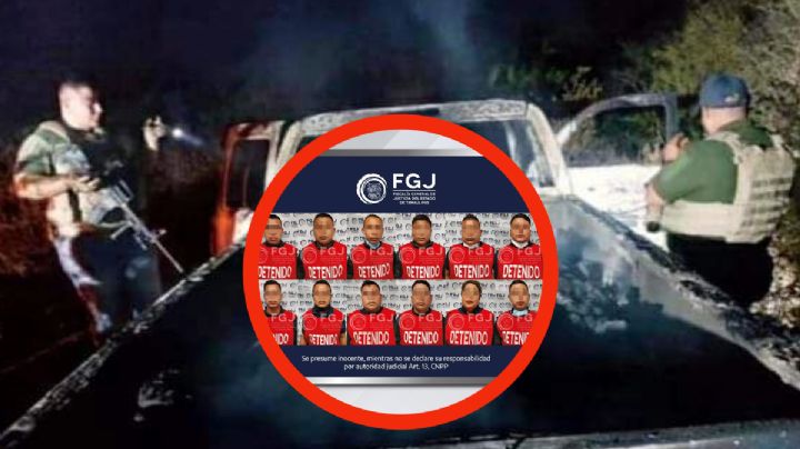 Dan 50 años de cárcel a 12 policías de Tamaulipas, implicados en masacre de migrantes en Camargo