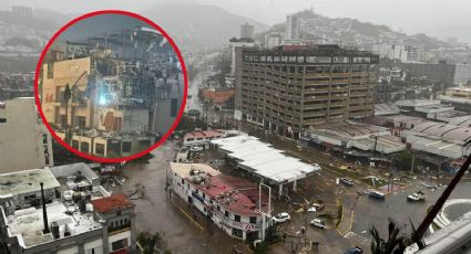Galerías Diana y las otras plazas comerciales en peligro por huracán Otis en Acapulco