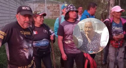 Montañistas encuentran viva a mujer de 93 años que estaba desaparecida en Veracruz