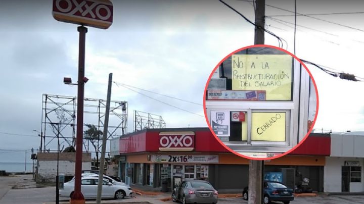 Esto se sabe del paro de labores en los Oxxo de Coatzacoalcos, Veracruz