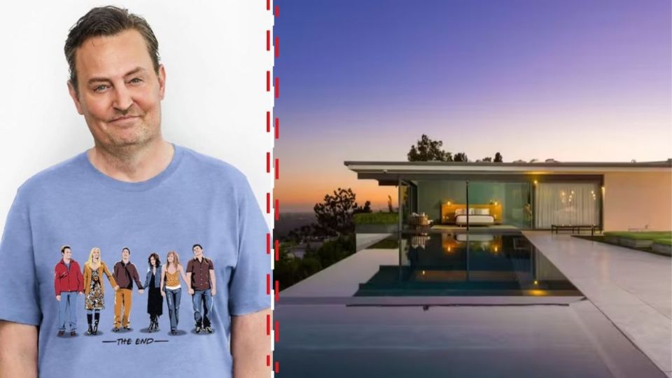 En junio de este año, se dio a conocer que Matthew Perry adquirió una casa en Hollywood Hills por 5 millones de dólares