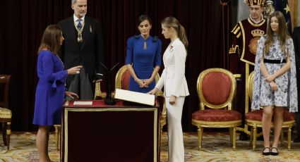 Princesa Leonor jura como futura reina de España