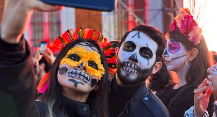 FOTOS: Día de Muertos en España, desfilan por festividad mexicana