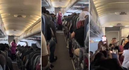 Santa Fe Klan canta en pleno vuelo y se avienta 'palomazo' en el micrófono de la aeromoza