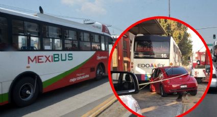 Mexibús en Tultitlán: muere conductor al intentar invadir carril confinado