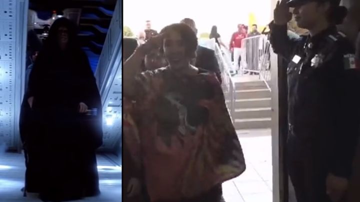 Star Wars | Alcaldesa se pasa al lado oscuro; así presentó su informe de gobierno