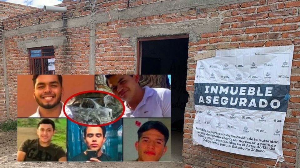 La Fiscalía del Estado de Jalisco aseguró una finca presuntamente relacionada con la desaparición de cinco jóvenes en el Municipio de Lagos de Moreno.