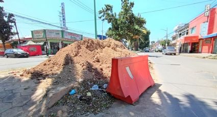 Más de un año para cambiar tubería en San Juan de Aragón, vecinos exigen que terminen