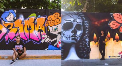 Jarochas grafiteras rompen el miedo a través del arte urbano en Veracruz