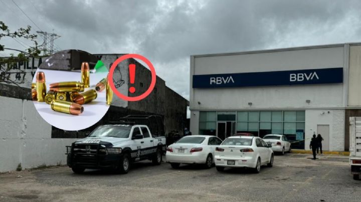Custodio frustra asalto y lesiona con arma a delincuente en banco de Minatitlán