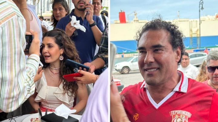 ¿Por qué estuvieron los actores Eduardo Yáñez y Mayrin Villanueva en el puerto de Veracruz?