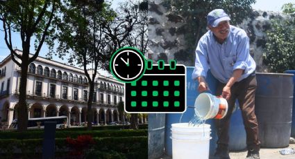 En Xalapa, estas 98 colonias tendrán agua por 7 días en diciembre
