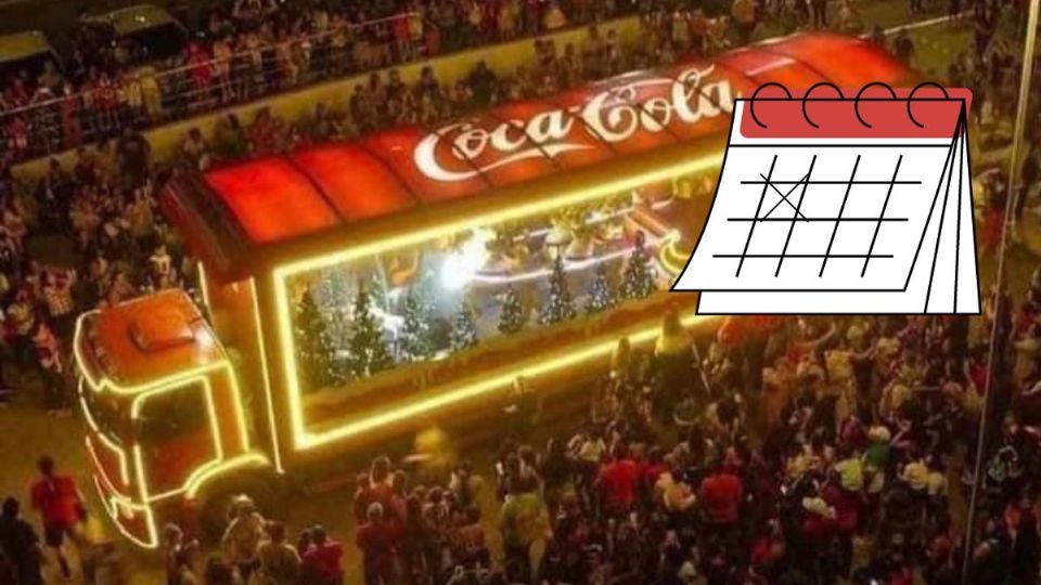 Recorrido navideño de la Coca Cola