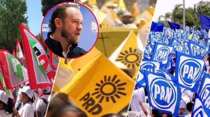 ¿Qué dicen el PRI y PRD sobre la designación de Santiago Taboada por la CDMX?