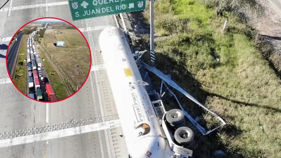 El accidente se registró cerca de la 16:00 horas del miércoles 15 en el kilómetro 160 en dirección a Querétaro