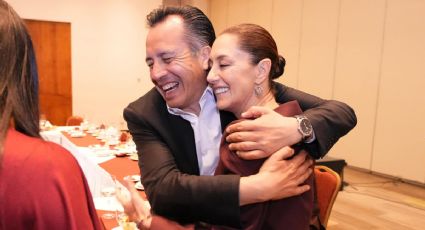 Cuitláhuac felicita a Claudia Sheinbaum por registro como candidata presidencial
