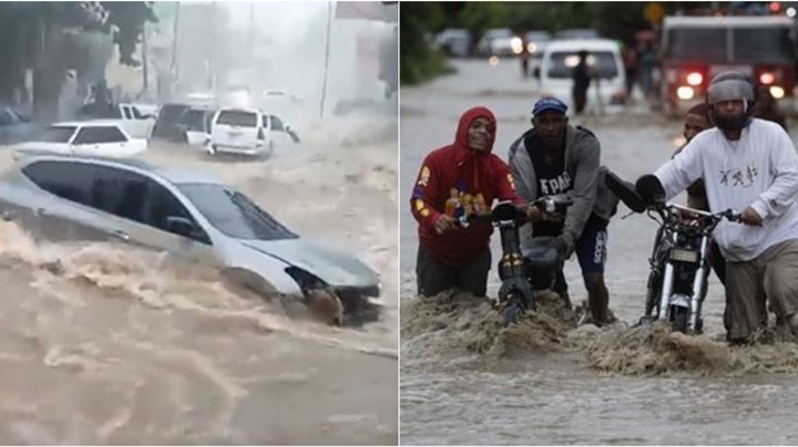 VIDEO: Lluvias arrasan con República Dominicana