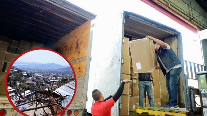 Lleva DIF Guanajuato 25 toneladas de víveres a Acapulco