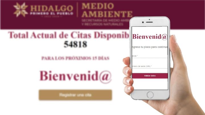 Ya funciona otra vez la página web para verificar en Hidalgo; quedan estas citas ¡Apúrate!
