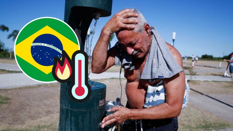 Brasil rompe récord de temperaturas extremas