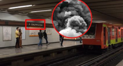 Línea 9 del Metro: ¡Huele a llanta quemada! reportan humo en Chilpancingo