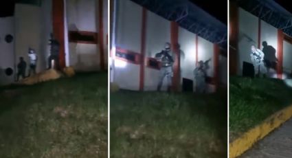 VIDEO | Corren a soldados de La Grandeza, en Chiapas; responden con balazos al aire