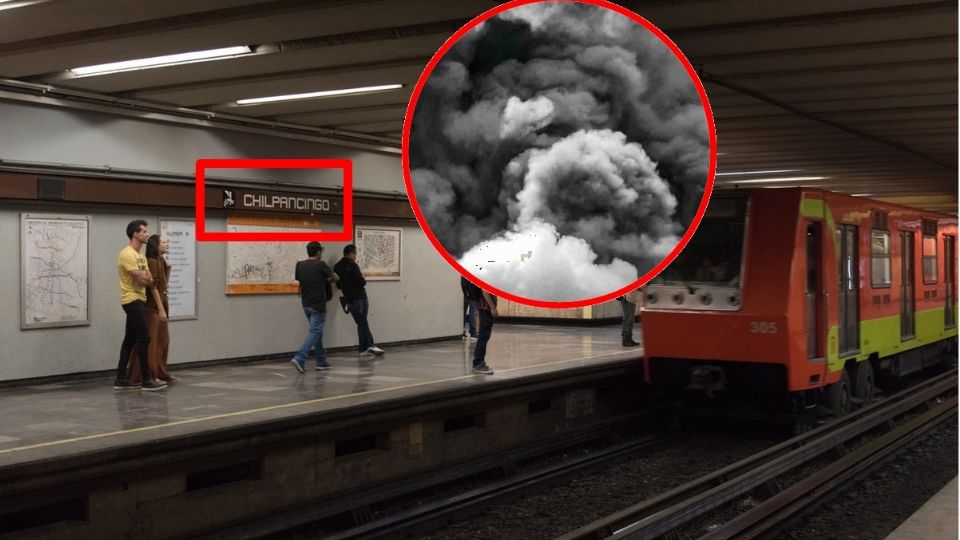 Línea 9 del Metro: Reportan humo y olor a llanta quemada en Chilpancingo