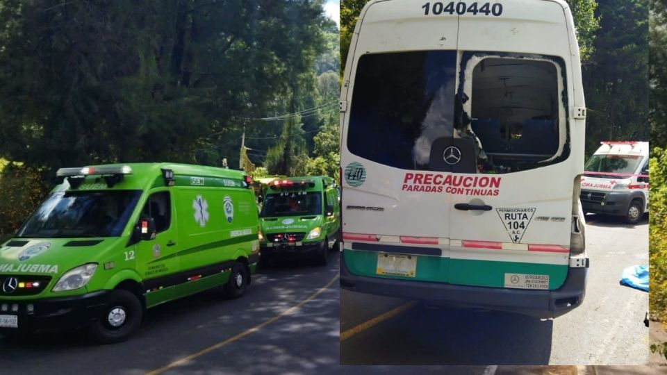 Tres peregrinos mueren en accidente en carretera de Chalma.