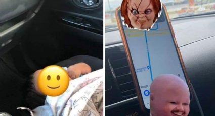 Para evitar ver a su expareja, mamá envía solo a su bebé en taxi