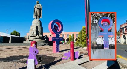 Retiran Antimonumenta de Plaza Juárez “por armonía en la imagen urbana”, fue reubicada