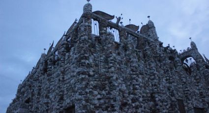 El castillo de cuarzos del sacerdote ermitaño en Guanajuato