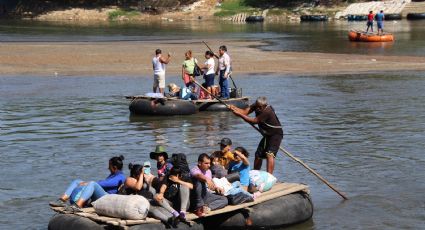 Así encontraron a los 87 migrantes que viajaban en un tractocamión en Chiapas