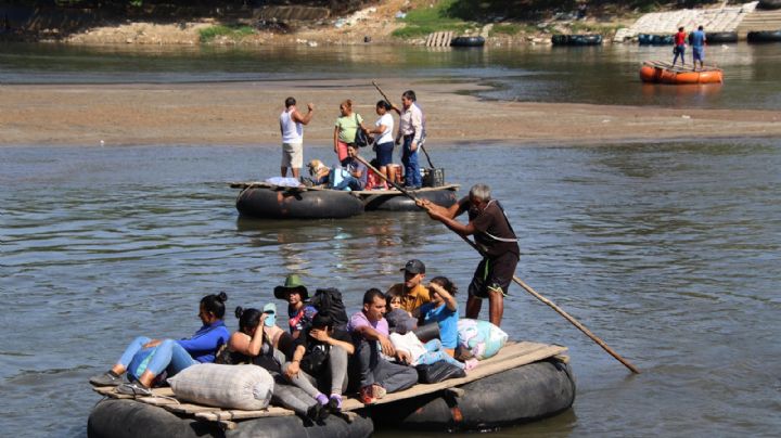 Así encontraron a los 87 migrantes que viajaban en un tractocamión en Chiapas