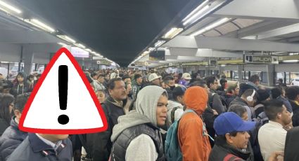 METRO CDMX: Líneas 1, 2 y 3 son un caos esta mañana con retrasos y aglomeraciones en estas estaciones