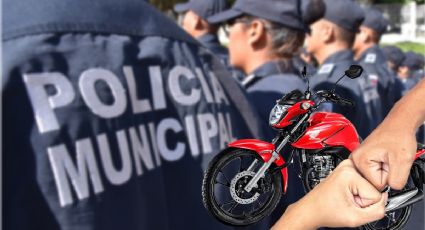 Por infracción, motociclistas riñen con policías y terminan detenidos | VIDEO